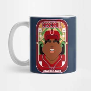 Baseball Red Blue White - Deuce Crackerjack - Aretha version Mug